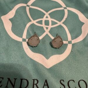 Kendra Scott Silver Earrings